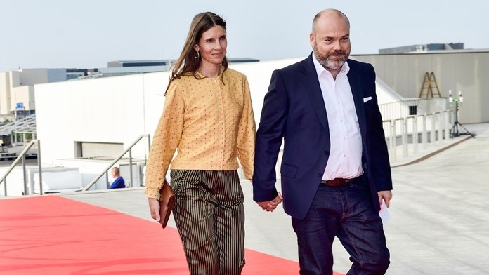 Anders Holch Povlsen s manželkou