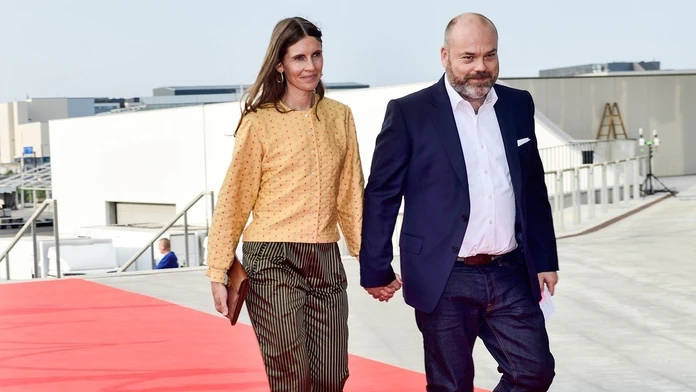 Anders Holch Povlsen s manželkou