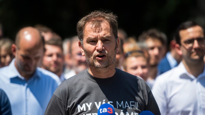 Predseda OĽaNO Igor Matovič