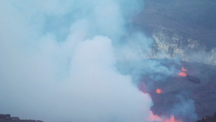 Sopka Kilauea vybuchla.