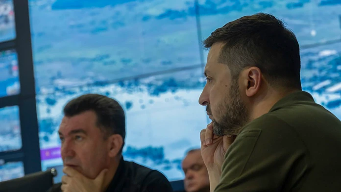 Na snímke Volodymyr Zelenskyj.