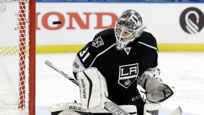 Peter Budaj na archívnej snímke.