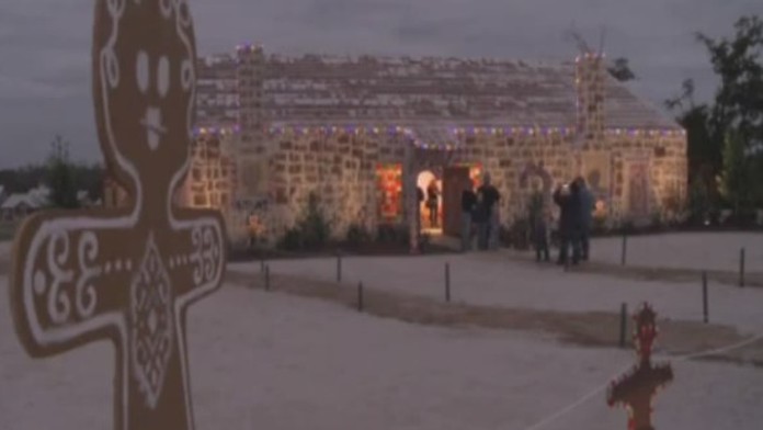 Najväčšia perníková chalúpka na svete 