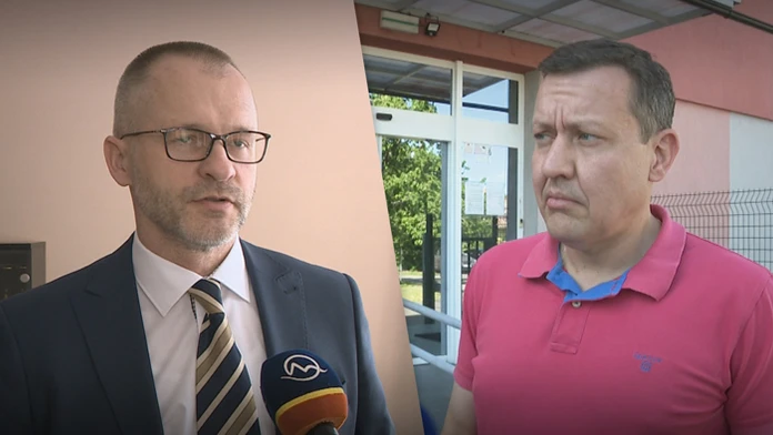 Krajský prokurátor Rastislav Remeta a špeciálny prokurátor Daniel Lipšic.