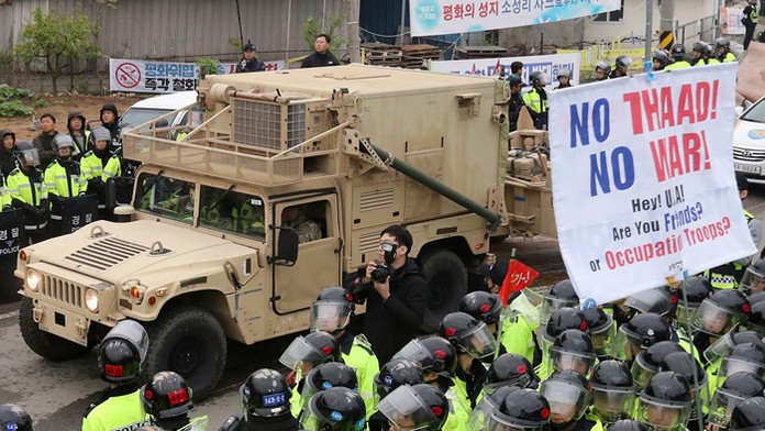 Americká armáda začala s inštaláciou protiraketového systému THAAD.