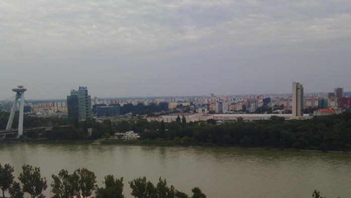 Pohľad na Petržalku