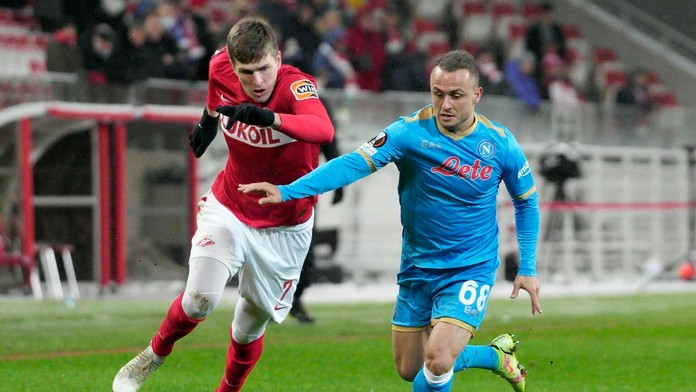 Stanislav Lobotka v drese Neapola.
