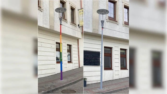 Pamätný stĺp na Zámockej