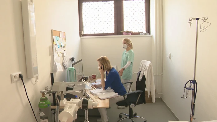 Ambulancia pneumologičky.