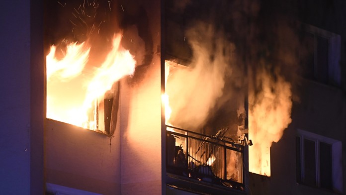 Výbuch v byte v Košiciach.