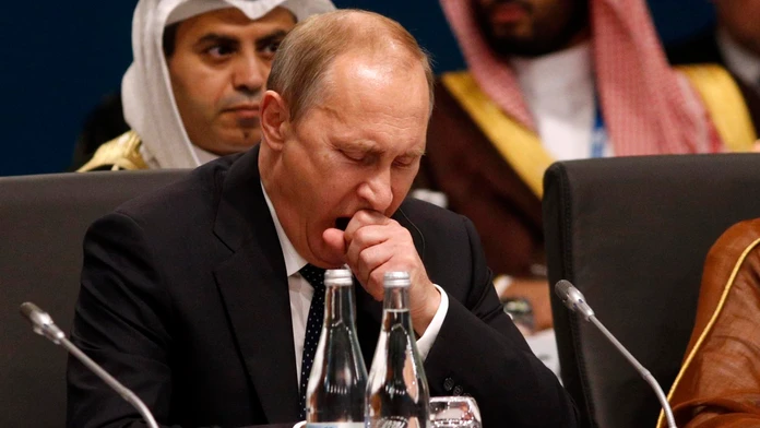 Vladimir Putin na summite G20.