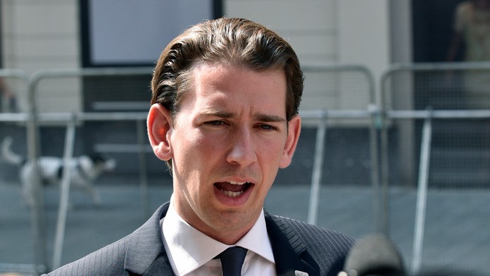 Rakúsky minister zahraničných vecí Sebastian Kurz.
