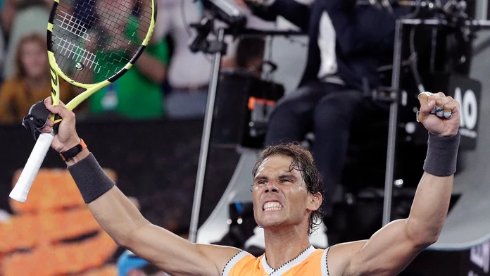 Tenista Rafael Nadal vo štvrťfinále Australian Open.