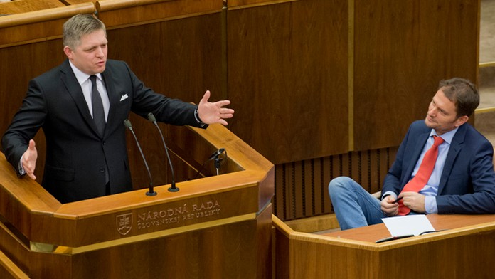 Robert Fico a Igor Matovič