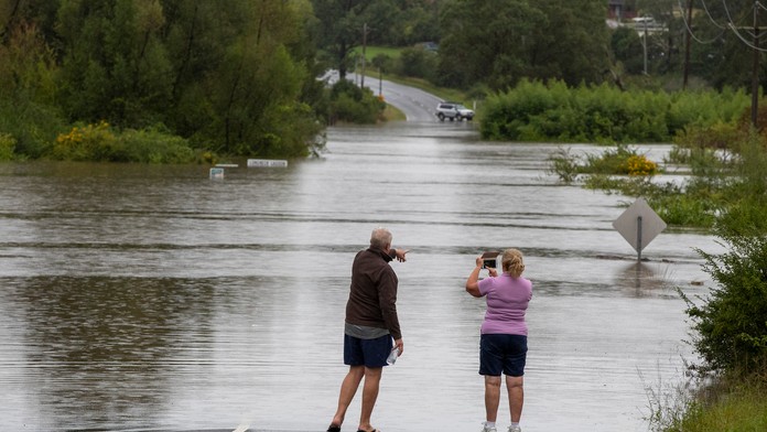 Povodne v Austrálii.