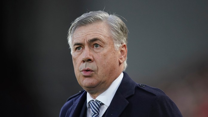 Kouč Evertonu Carlo Ancelotti.