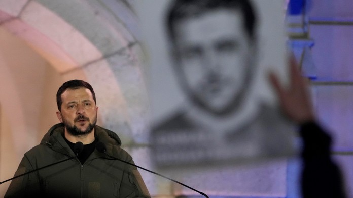 "Takto Kvetnú nedeľu slávi teroristický štát," komentoval Zelenskyj dnešné masívne útoky Ruska