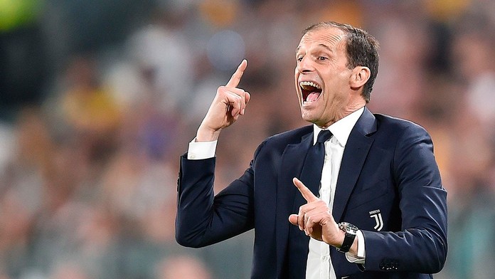 Tréner Juventusu Massimiliano Allegri.
