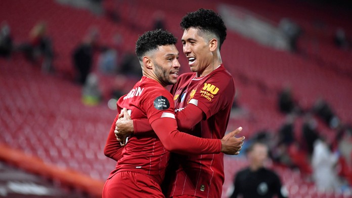 Fanúšiovia FC Liverpool.