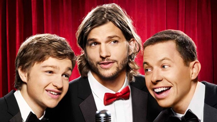 Ashton Kutcher v Dva a pol chlapa