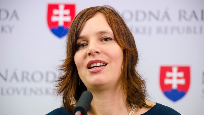 Na snímke Veronika Remišová