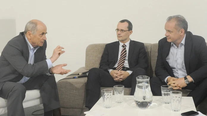 Ján Čarnogurský, Radoslav Procházka, Andrej Kiska