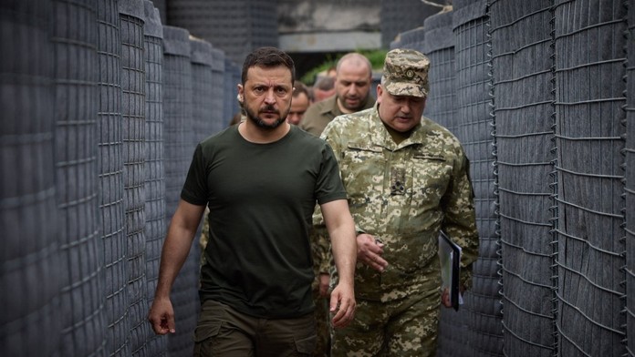 Zelenskyj prvýkrát pripustil možnosť, že Ukrajina prenechá Rusom časť svojho územia