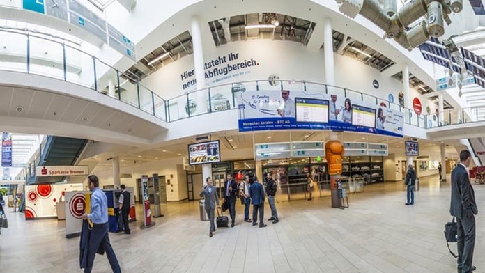 Letisko v nemeckých Brémach.