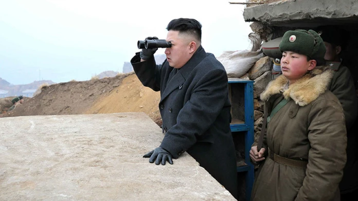 Vodca KĽDR Kim Čong-un.