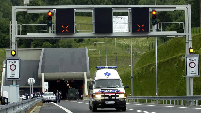 Pohľad na tunel Branisko na archívnej snímke.