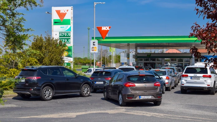 Čerpacia stanica v Rajke 