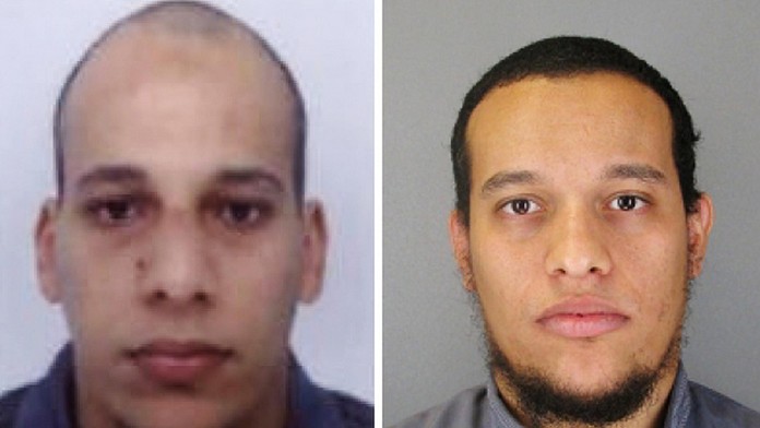 Bratia Said Kouachi (34) a Cherif Kouachi (32).