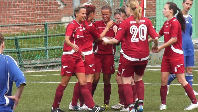 Futbal ženy Trenčianske Teplice - Humenné.