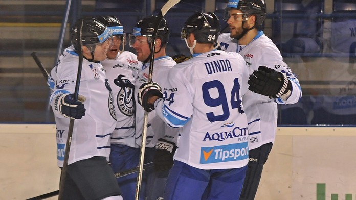 HK Poprad - HKM Zvolen 6:1