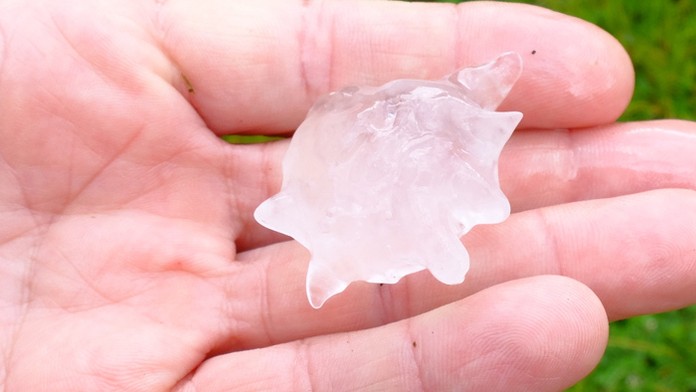 Minulý rok v lete padali trojcetimetrové ľadové krúpy v Žiline.