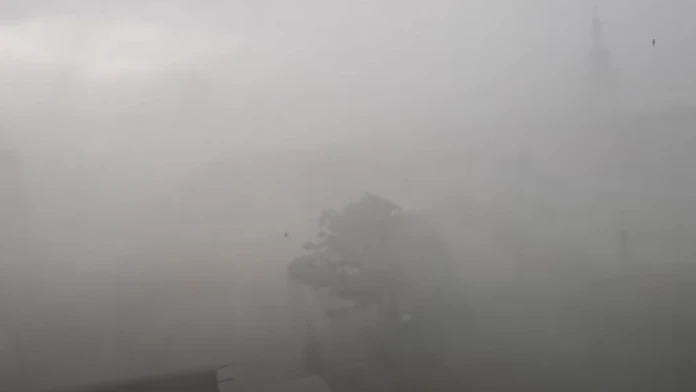 Downburst na Spiši