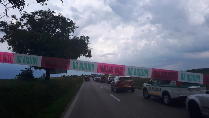 Tragická nehoda pri Štefanove.