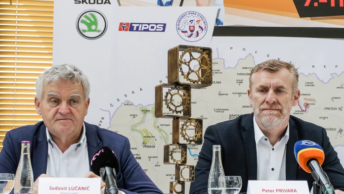 Tlačová konferencia k 61. ročníku medzinárodných etapových cyklistických pretekov Okolo Slovenska.