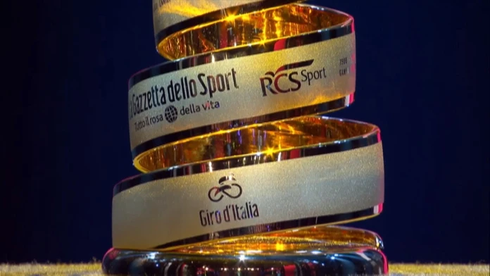 Trofej pre víťaza Giro d´Italia.