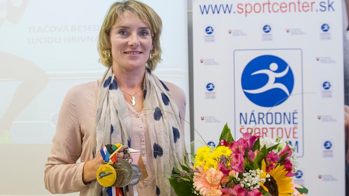 Štvornásobná olympionička a bronzová z ME 2010 v behu na 800 metrov Lucia Hrivnák-Klocová.