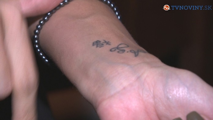 Tetovanie Silvie Kucherenko.