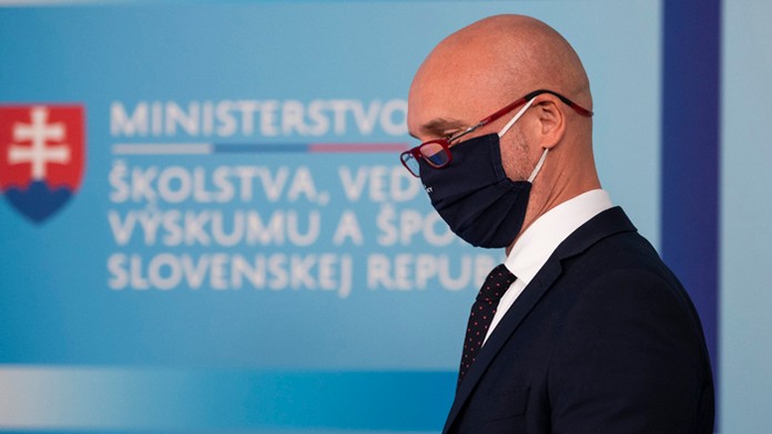 Minister školstva Branislav Gröhling (SaS).