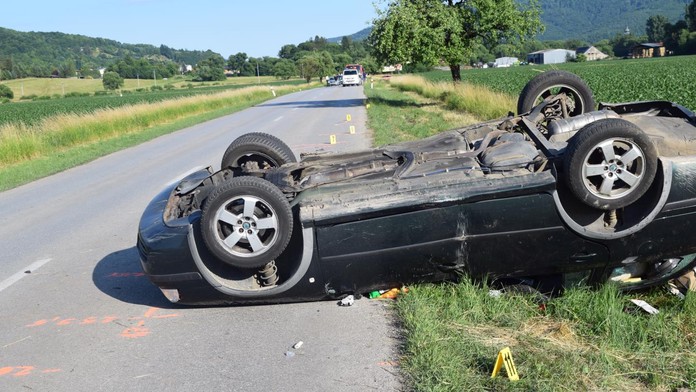Smrteľná nehoda pri Revúcej.