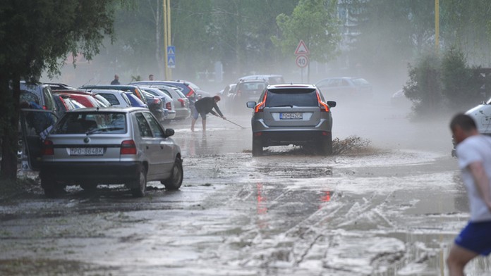 Prietrž mračien v Prešove.
