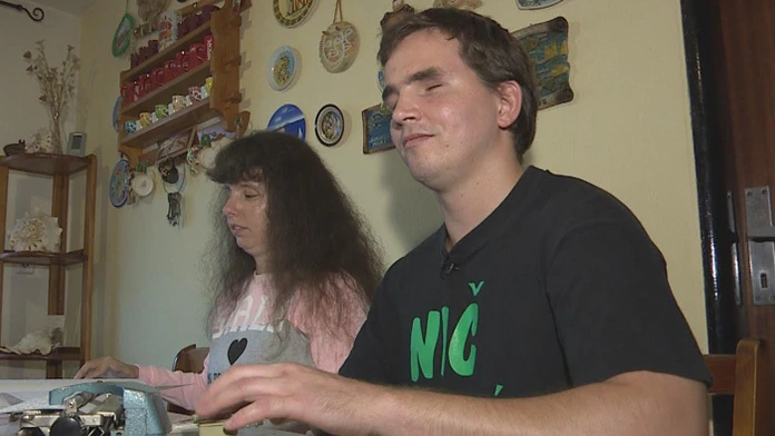 Júlia a Vladimír.