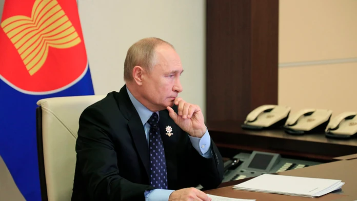 Ruský prezident Vladimir Putin.