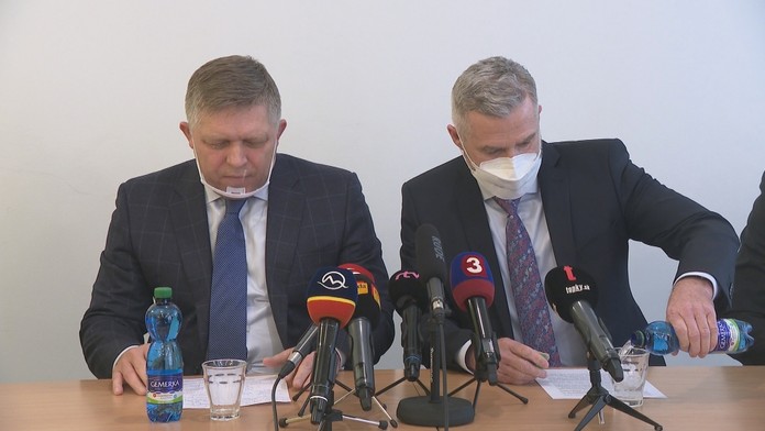 Robert Fico a Tibor Gašpar.
