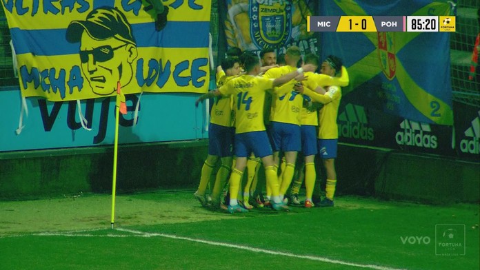 Michalovce zdolali Pohronie gólom v samom závere zápasu, o ich triumfe rozhodol Marcin