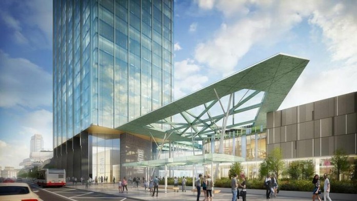 Vizualizácia novej autobusovej stanice