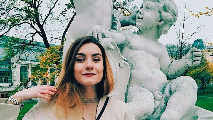 Priateľka bieloruského novinára Sofia Sapega
